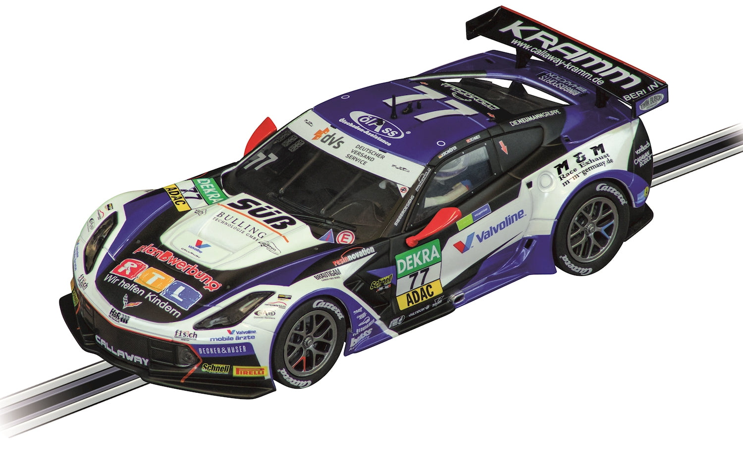 Carrera D132 Chevrolet Corvette C7 GT3-R No.77/ Callaway Competition