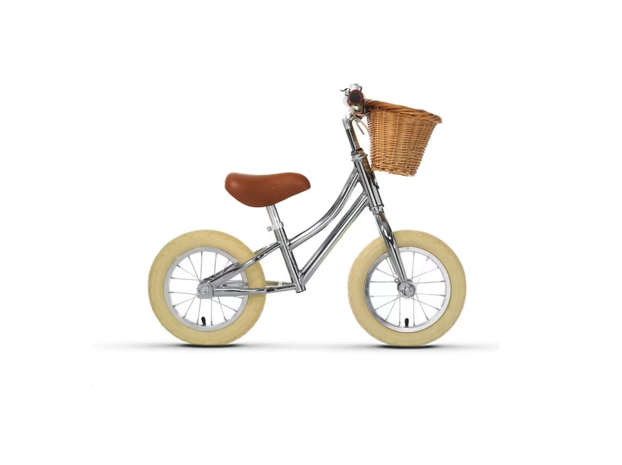 Siech Cycles 12” Kids Bike Girl - chrome