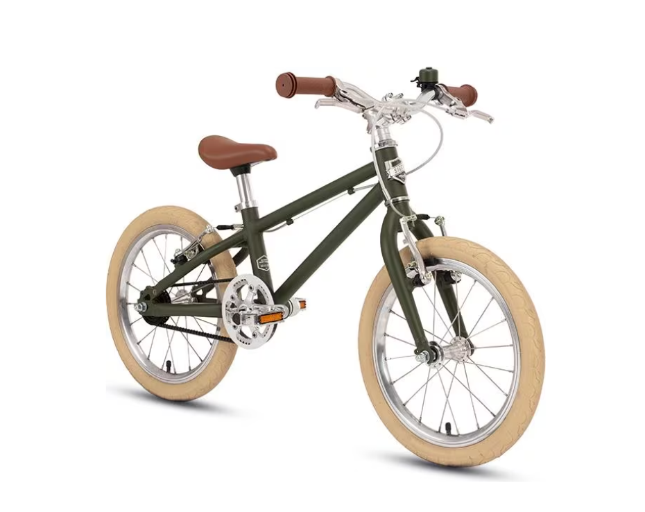 Siech Cycles 16” Kids Bike Boy - army green