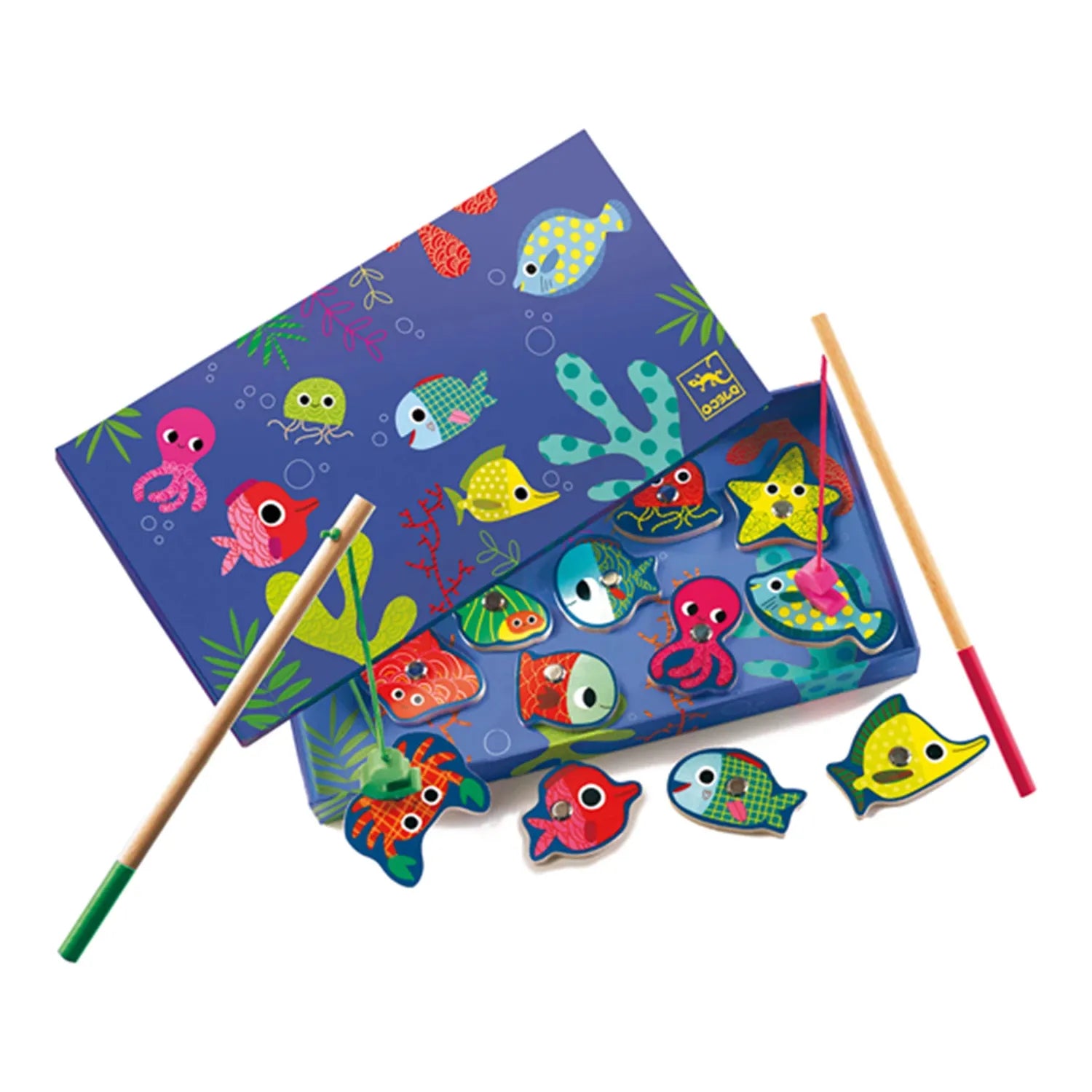 Djeco Magnetspiel Fishing Colour