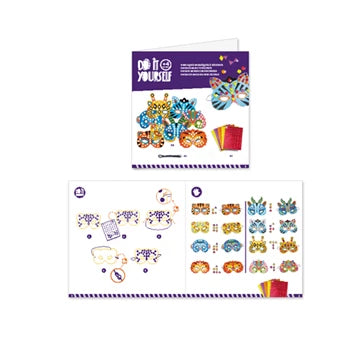 DJECO DIY - Mosaik Masken Dschungeltiere