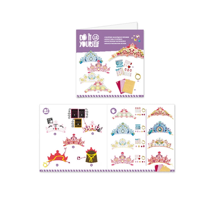 DJECO DIY - Mosaik Diademe Prinzessin