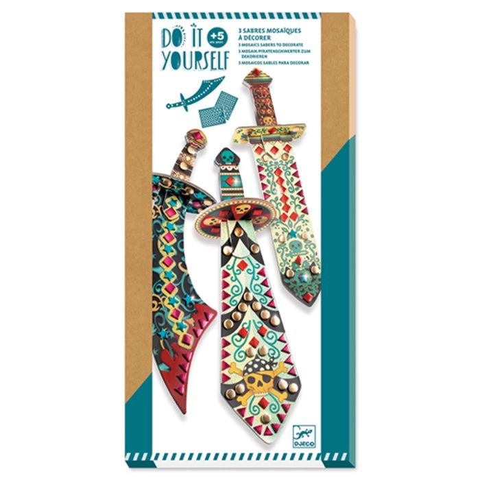 Djeco DIY - Mosaik Piratenschwert