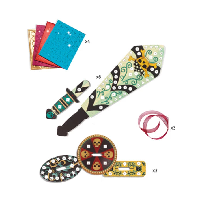 Djeco DIY - Mosaik Piratenschwert