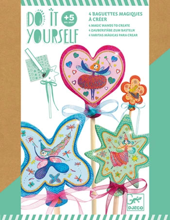 Baguettes magiques Djeco DIY