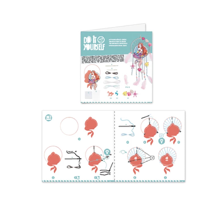 DJECO DIY - Traumfänger Meerjungfrau