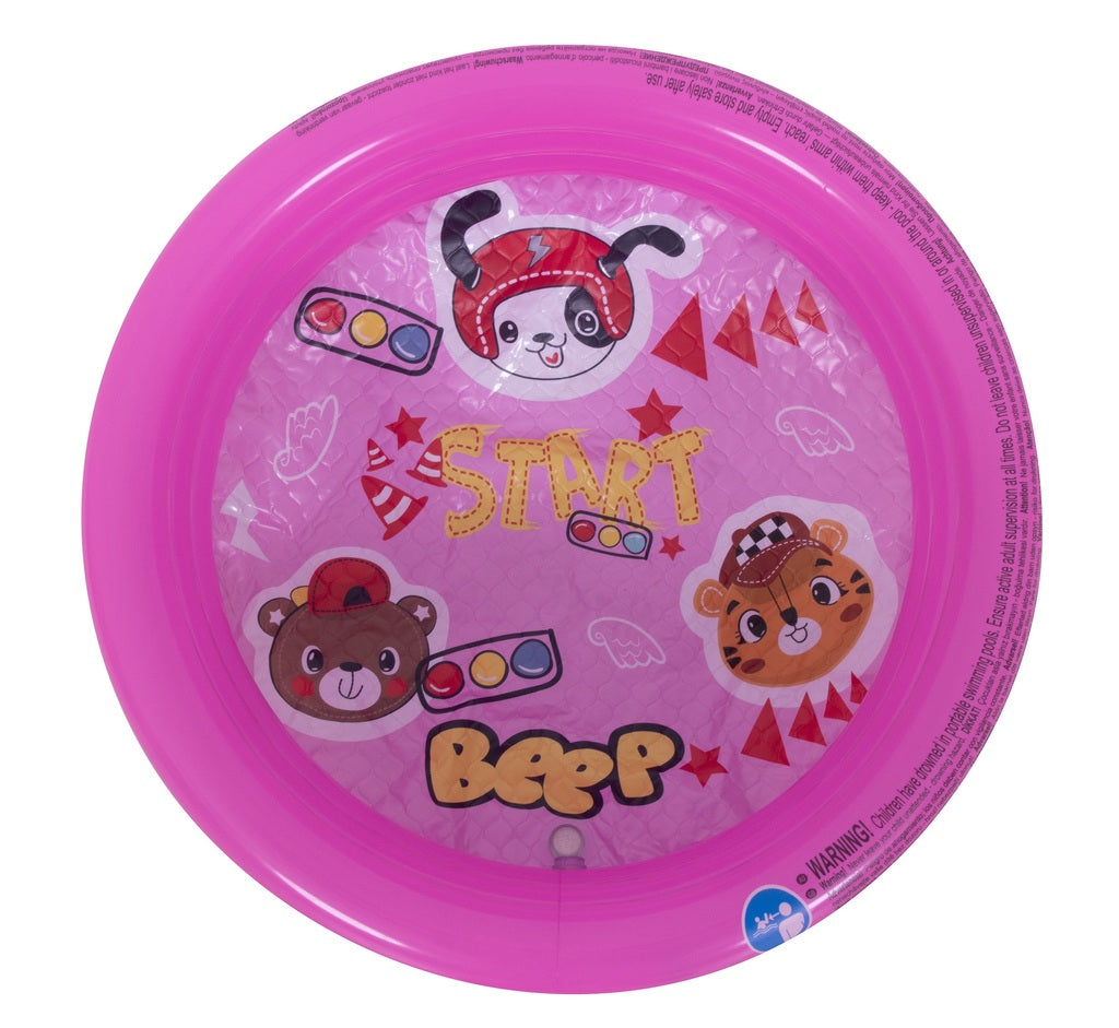 Jilong 3-Ring-Pool mit Tierdesign (assortiert, ⌀75cm × 22cm, 53l)