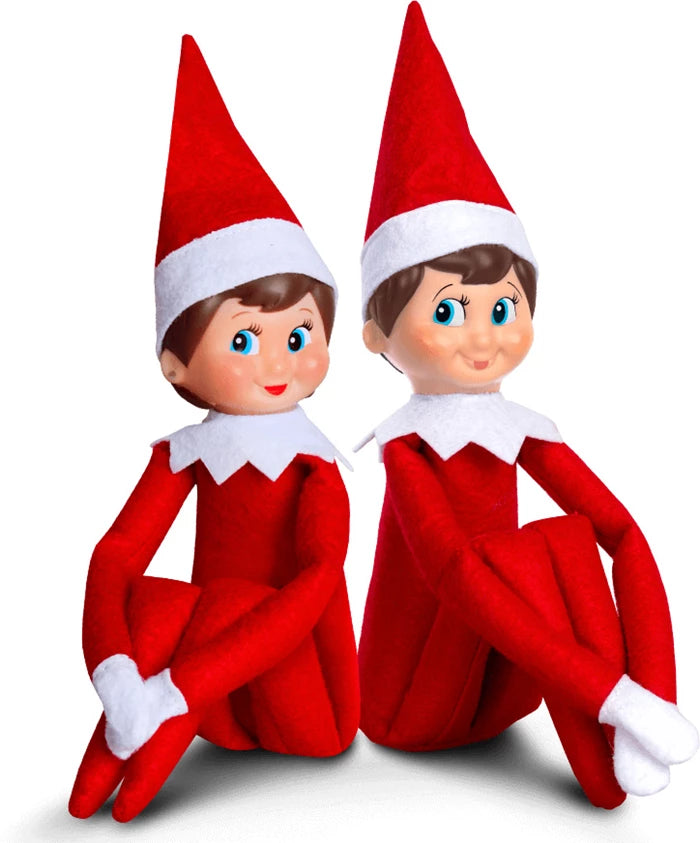 The Elf Junge mit Buch, d blaue Augen, Puppe 34 cm, illustriertes Buch