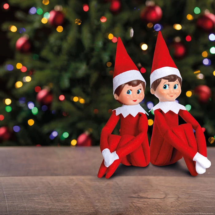 The Elf Mädchen mit Buch, d blaue Augen, Puppe 34 cm, illustriertes Buch