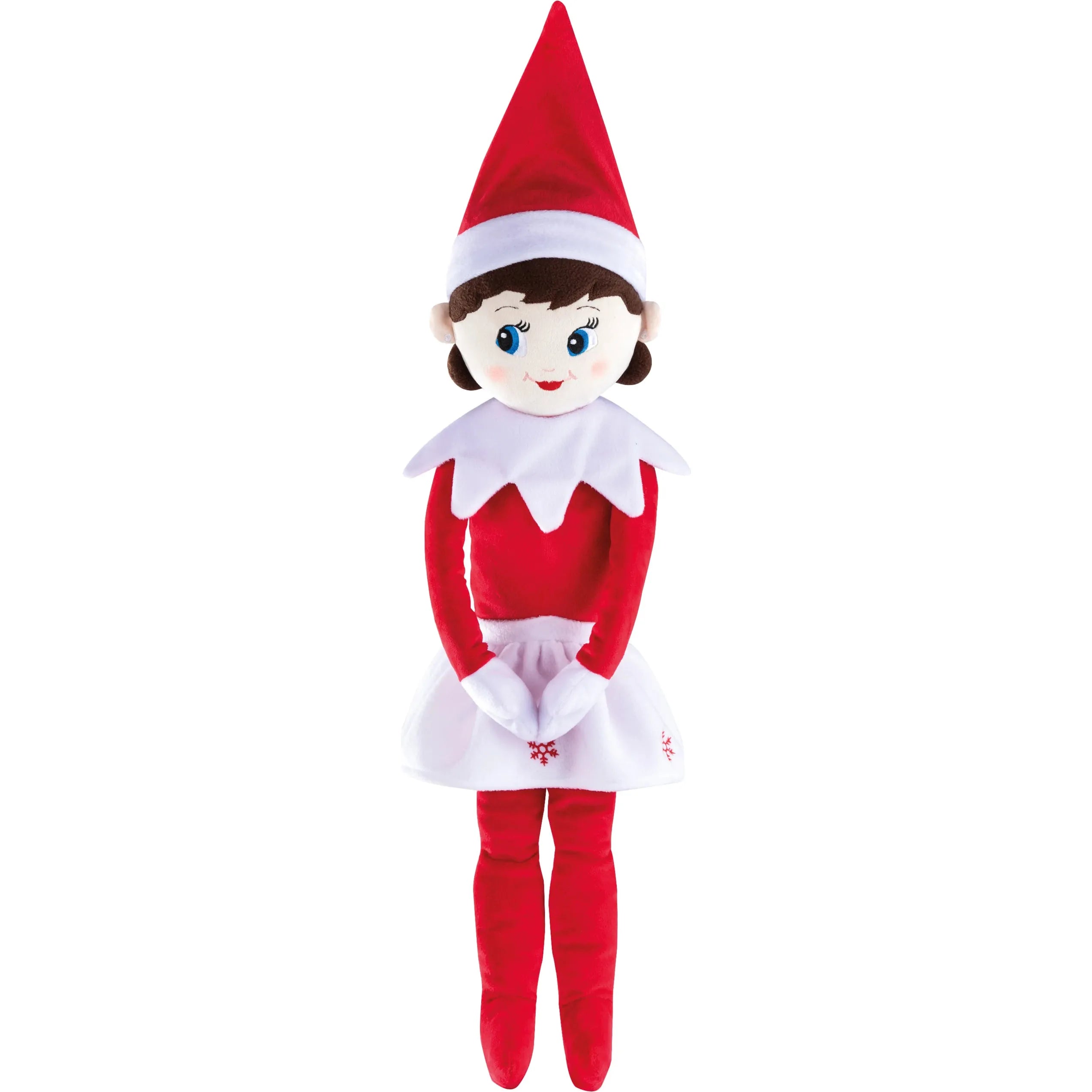 The Elf Mädchen blaue Augen 70 cm, Plüsch-Puppe zum Kuscheln