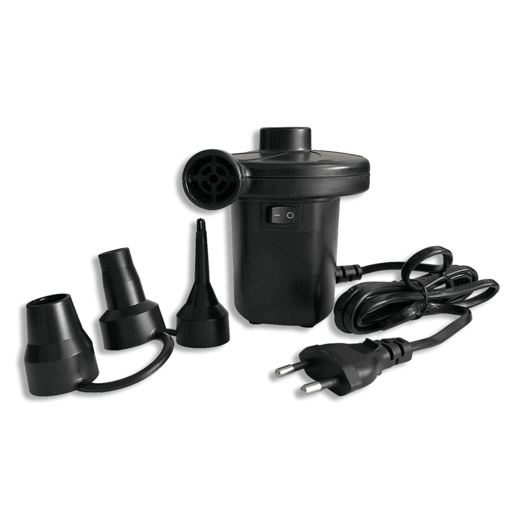 Jilong Elektronische Luftpumpe (schwarz, 12cm × 11cm × 13cm)