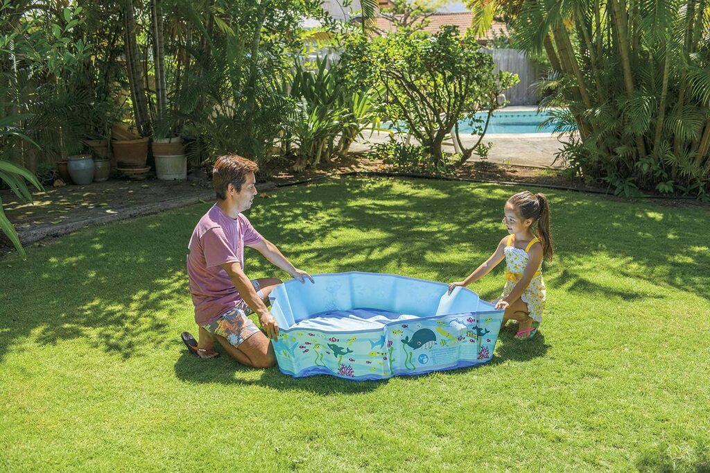 Jilong Kinderpool Happy Sea (⌀120cm × 25cm × 25cm, 1kg)