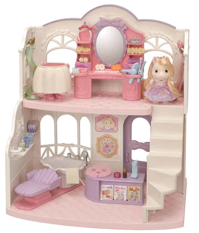 Sylvanian Families Pony Friseursalon mit Figur