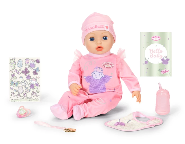 Baby Annabell Puppe 43cm interaktiv