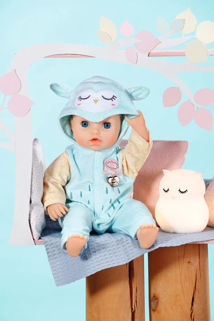 Baby Anabell Kuschelanzug Eule BA 43cm