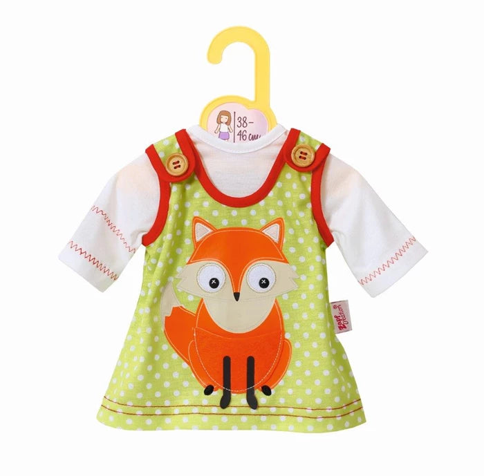 Baby Anabell Dolly Moda Kleid mit Fuchs 38-46 cm