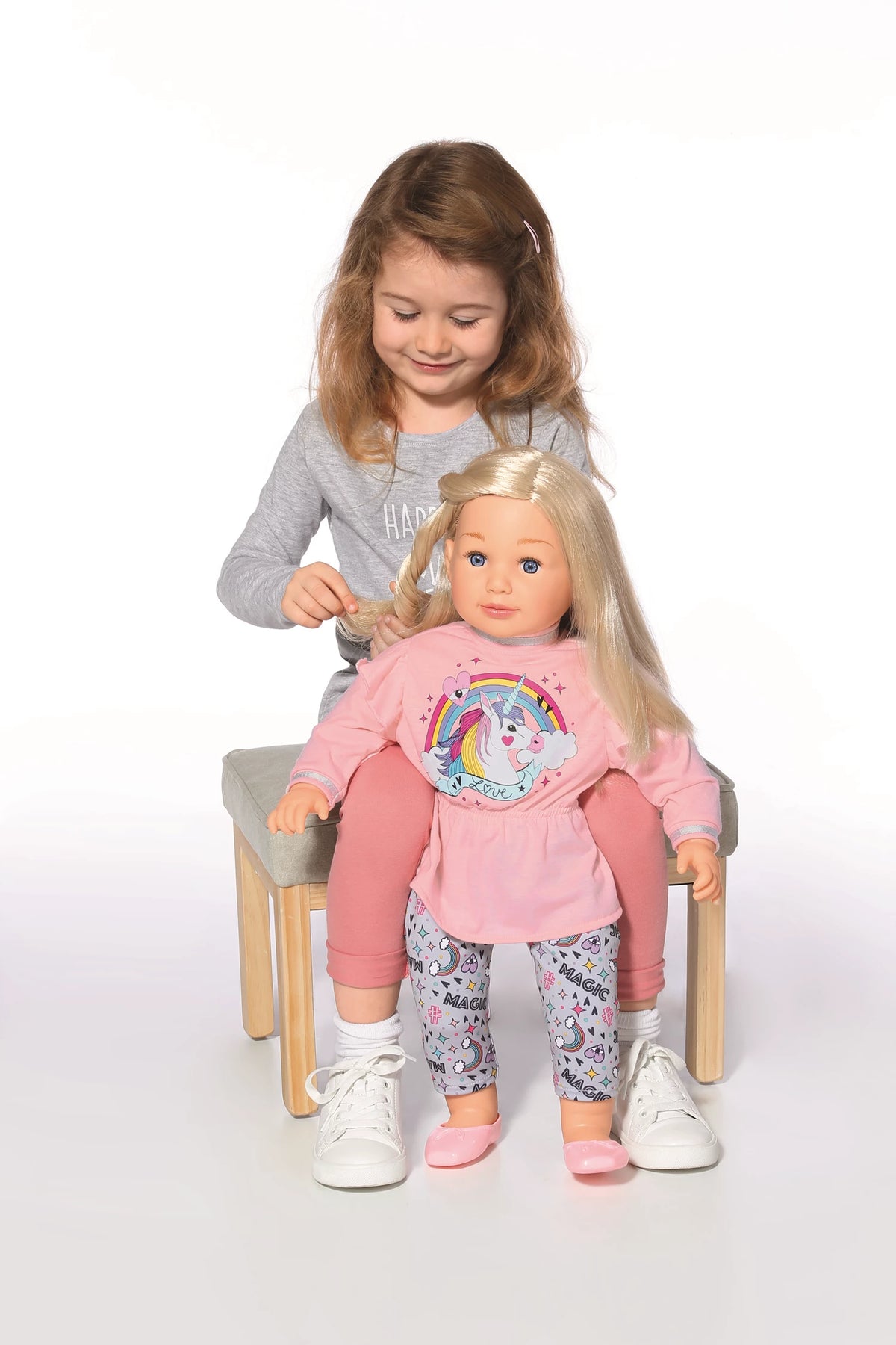 Zapf Creation Sally 63 cm blondes Haar