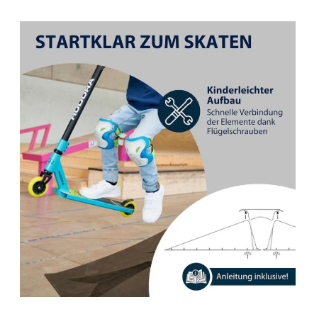 Hudora Skater Rampen Set, 5-teilig