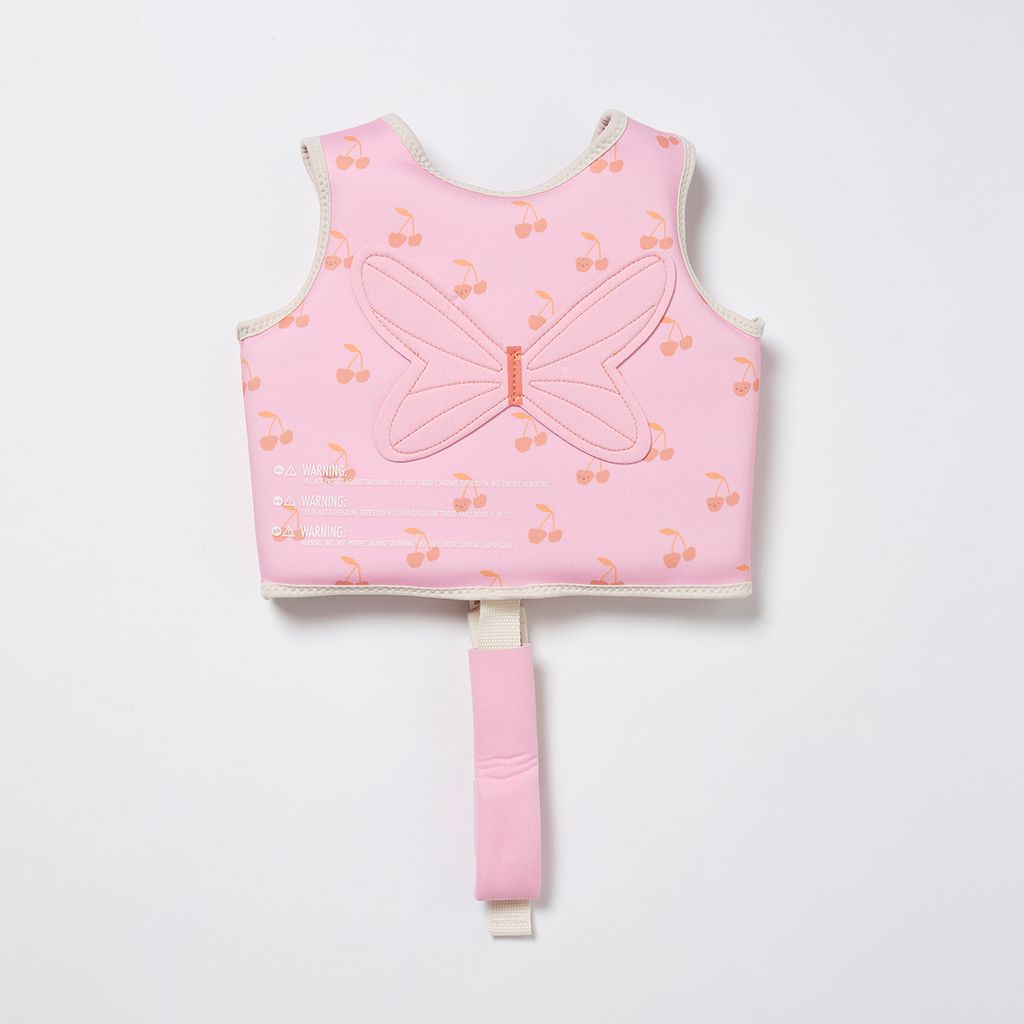 Sunnylife Kinder Schwimmweste 1-2 Cotton Candy Cherry