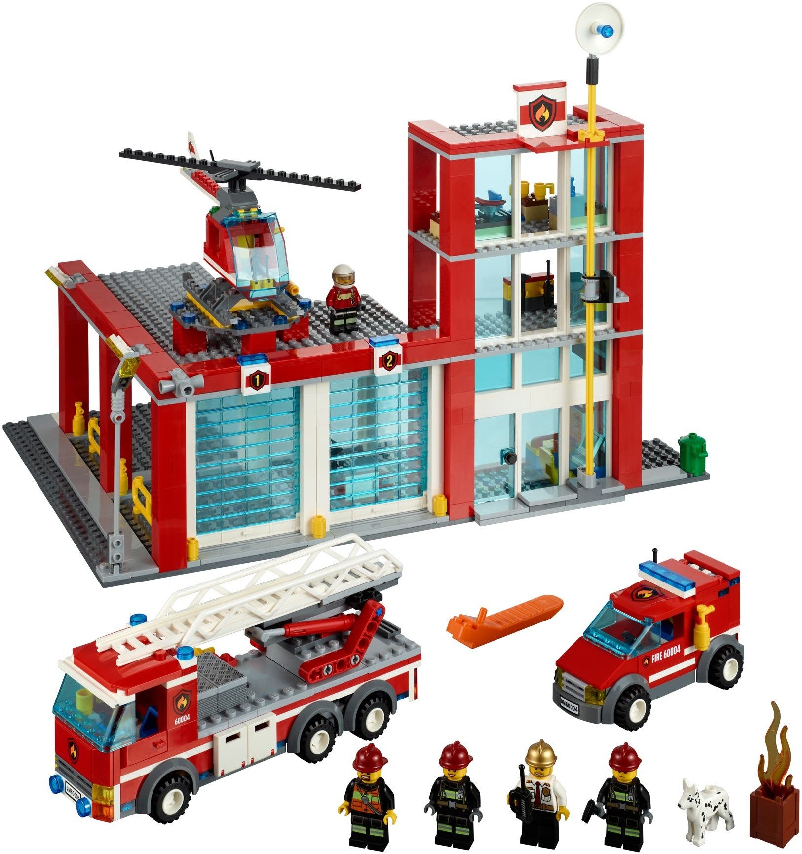 LEGO City Feuerwehr-Hauptquartier 60004