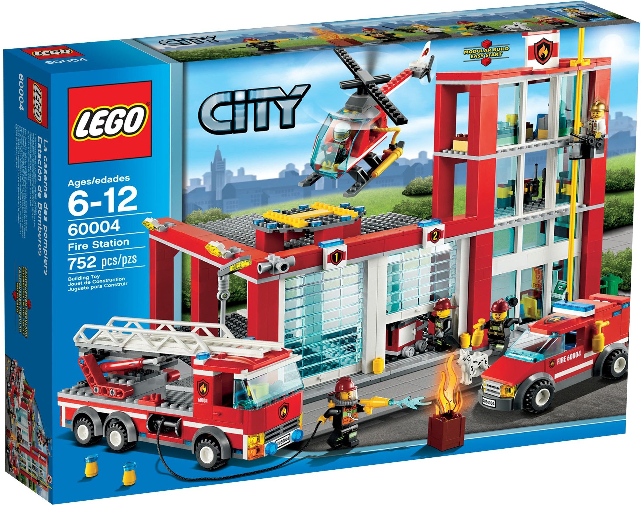 LEGO City Feuerwehr-Hauptquartier 60004