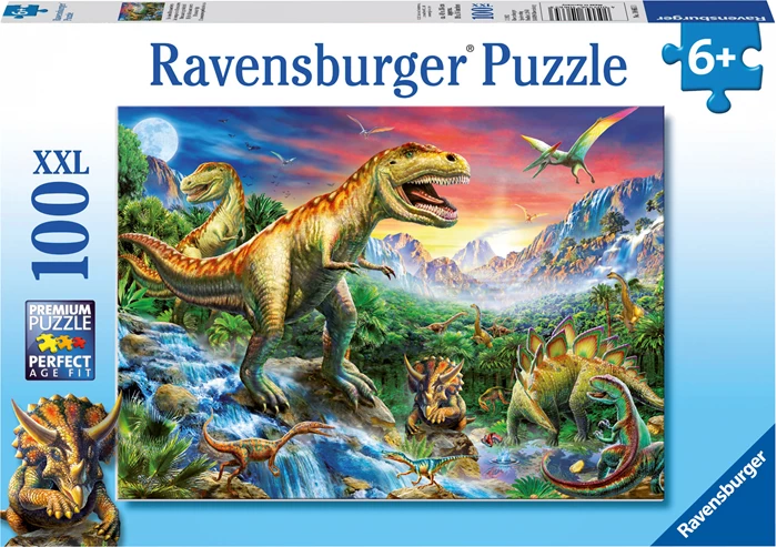 Ravensburger Puzzle Bei den Dinosaurier 100 Teile XXL