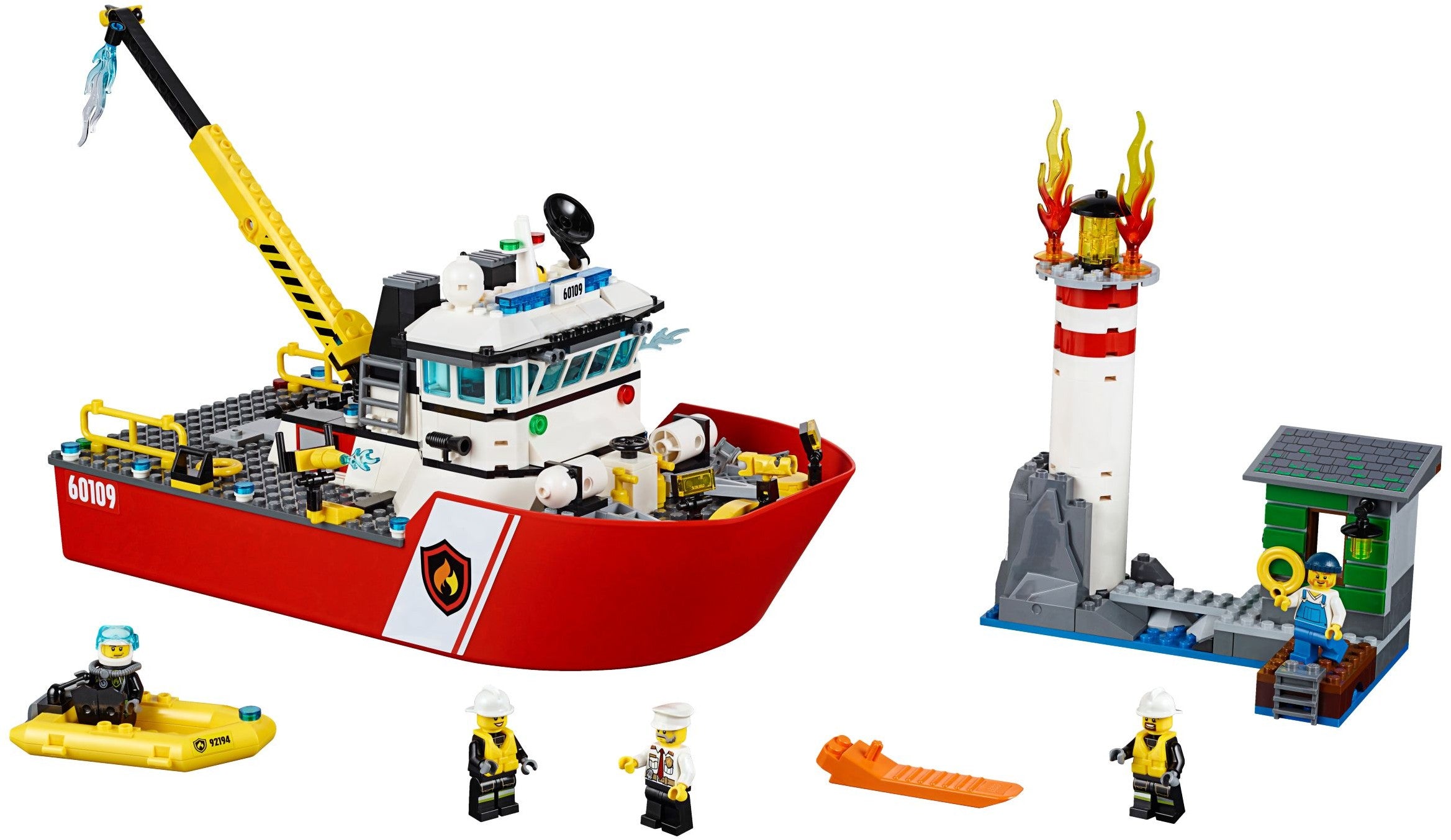 LEGO City Feuerwehrschiff 60109