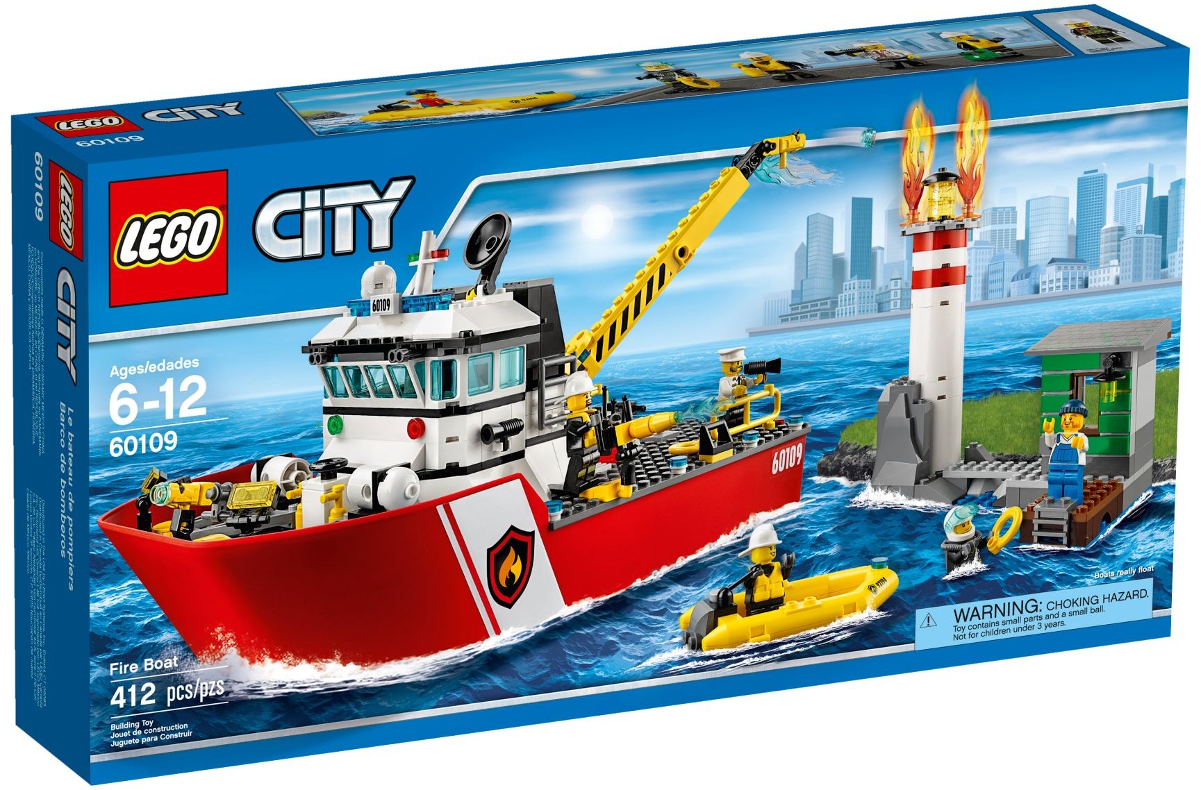 LEGO City Feuerwehrschiff 60109