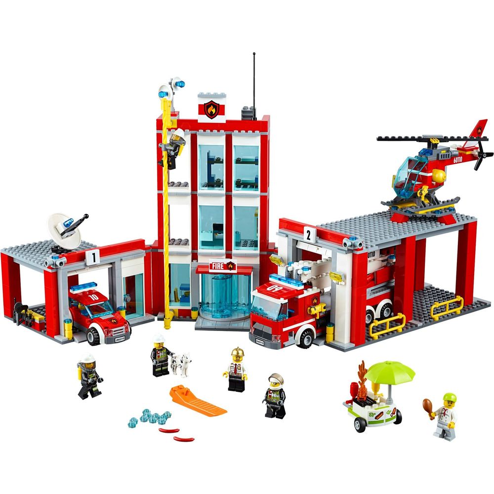 LEGO City La grande caserne de pompiers 60110