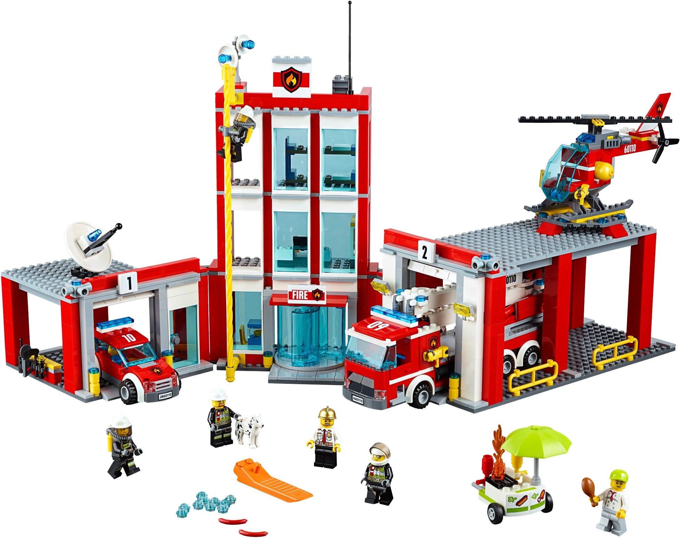 LEGO City La grande caserne de pompiers 60110