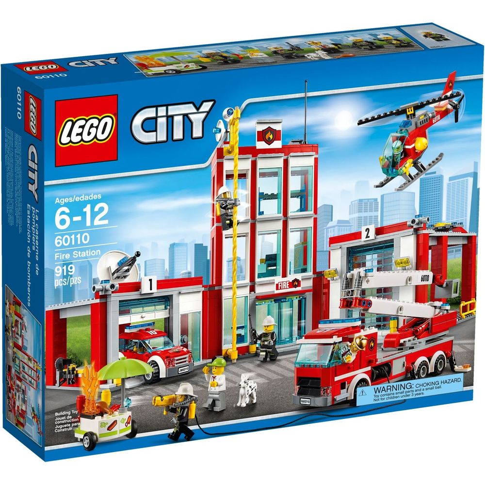 LEGO City La grande caserne de pompiers 60110