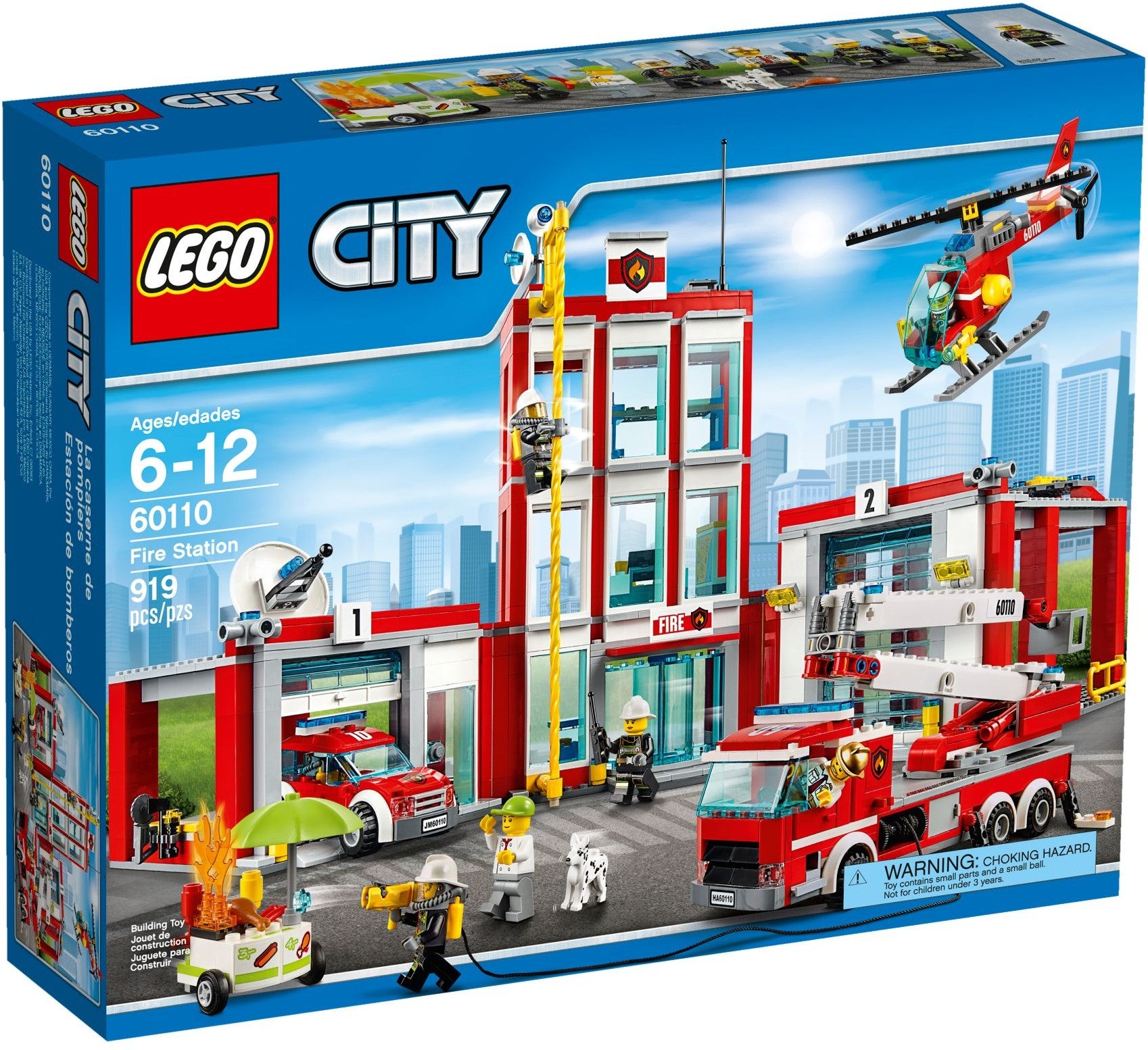 LEGO City La grande caserne de pompiers 60110