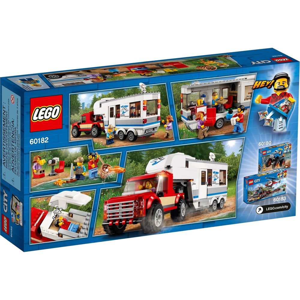 LEGO City Pickup & Caravan 60182