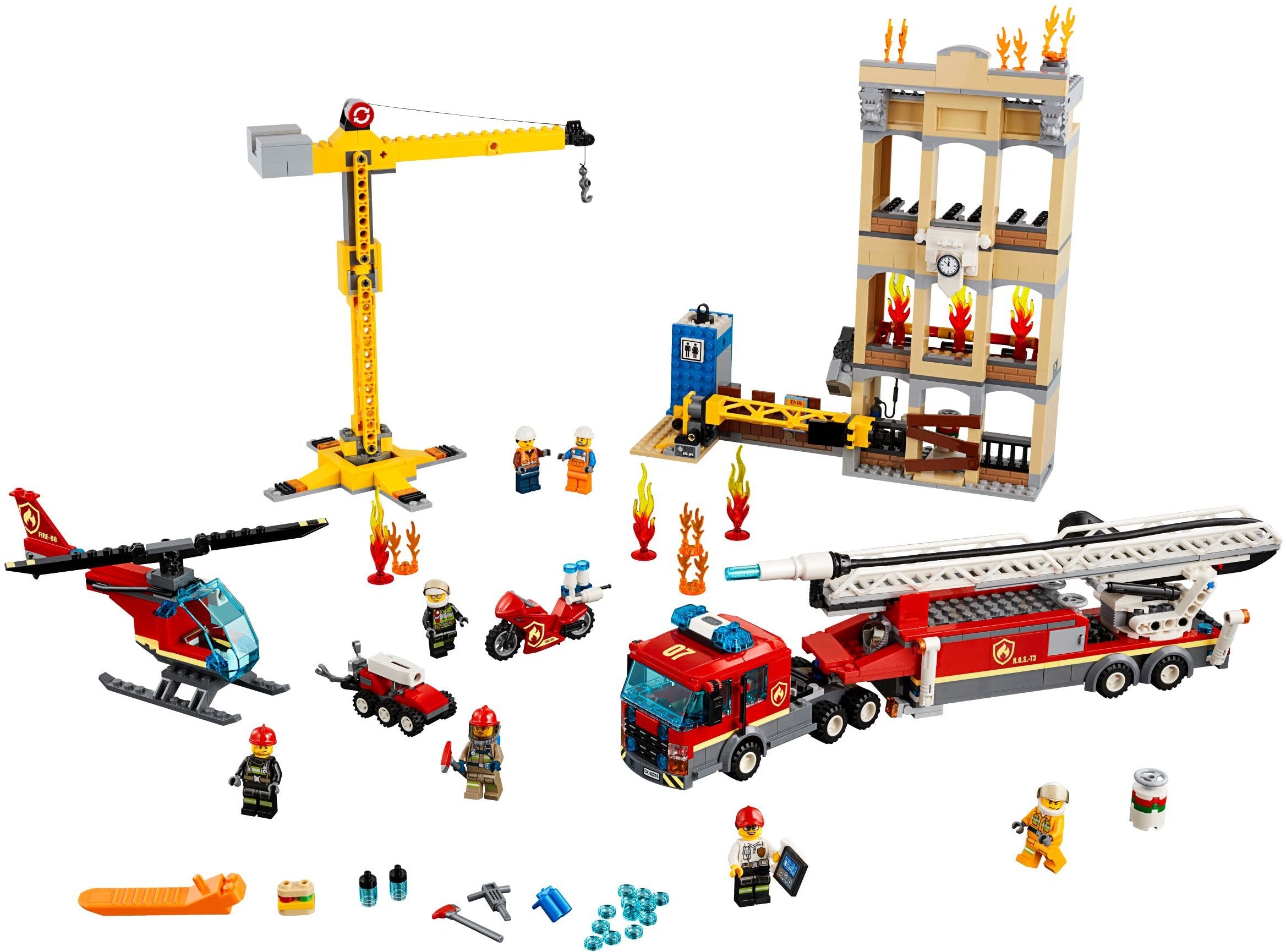LEGO City Feuerwehr in der Stadt 60216