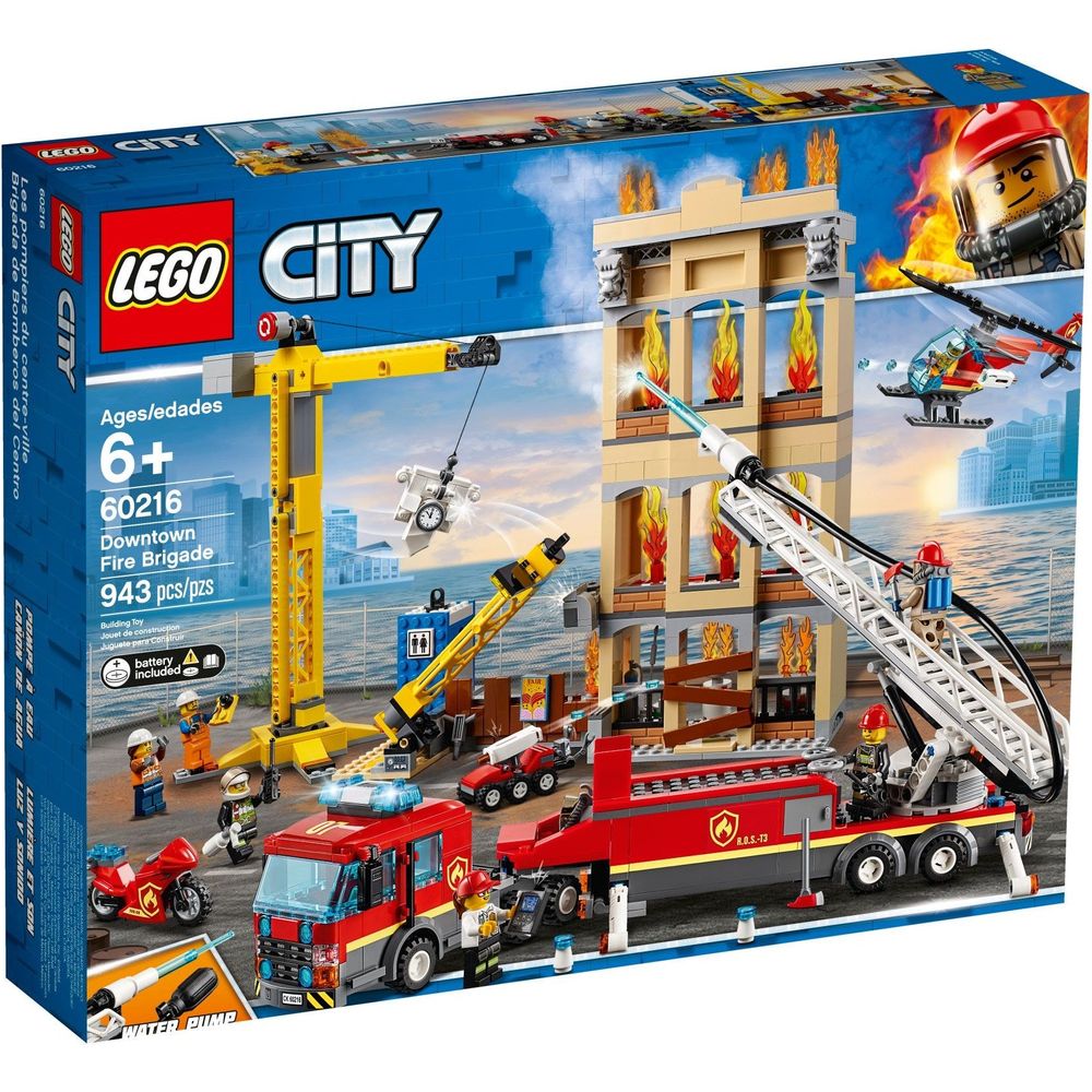 LEGO City Feuerwehr in der Stadt 60216