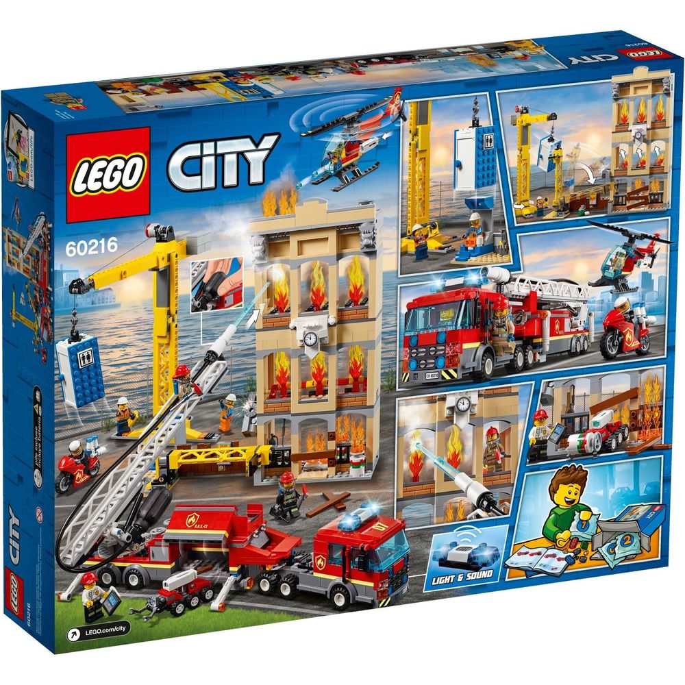 LEGO City Feuerwehr in der Stadt 60216