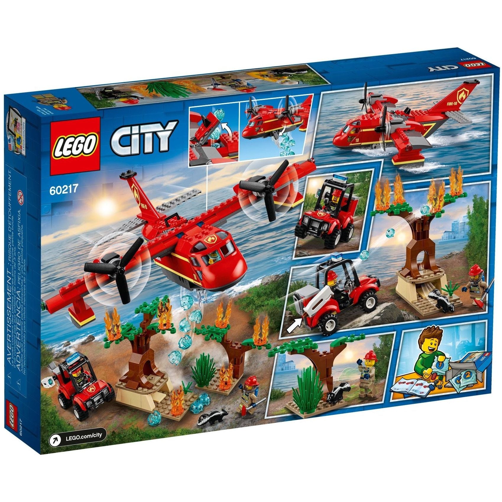 LEGO City Löschflugzeug der Feuerwehr 60217