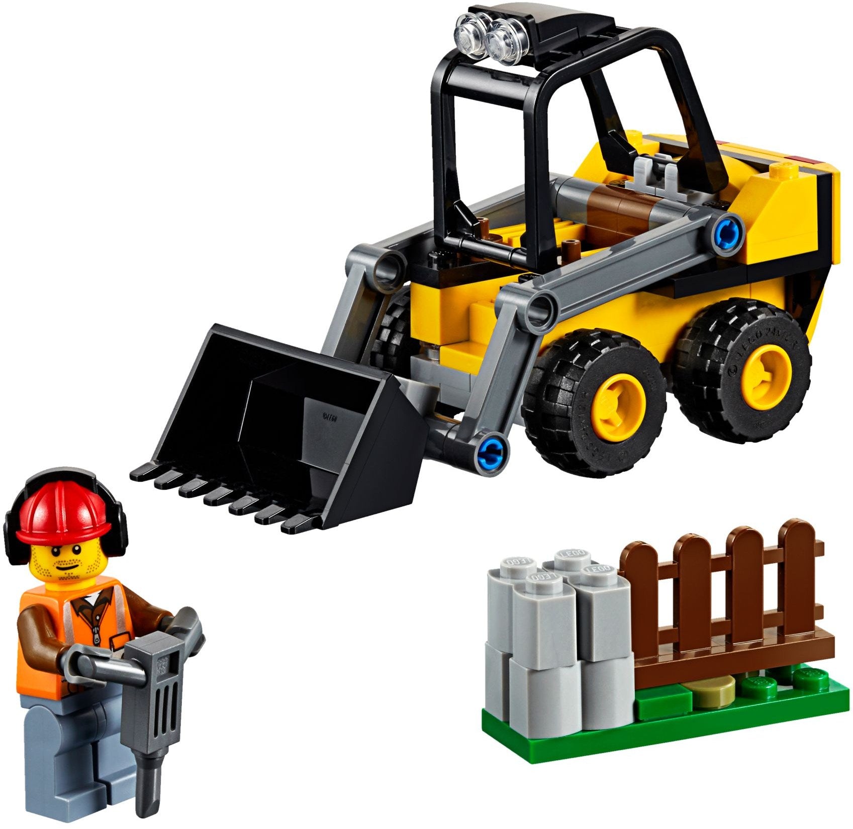 Le chargeur frontal LEGO City 60219