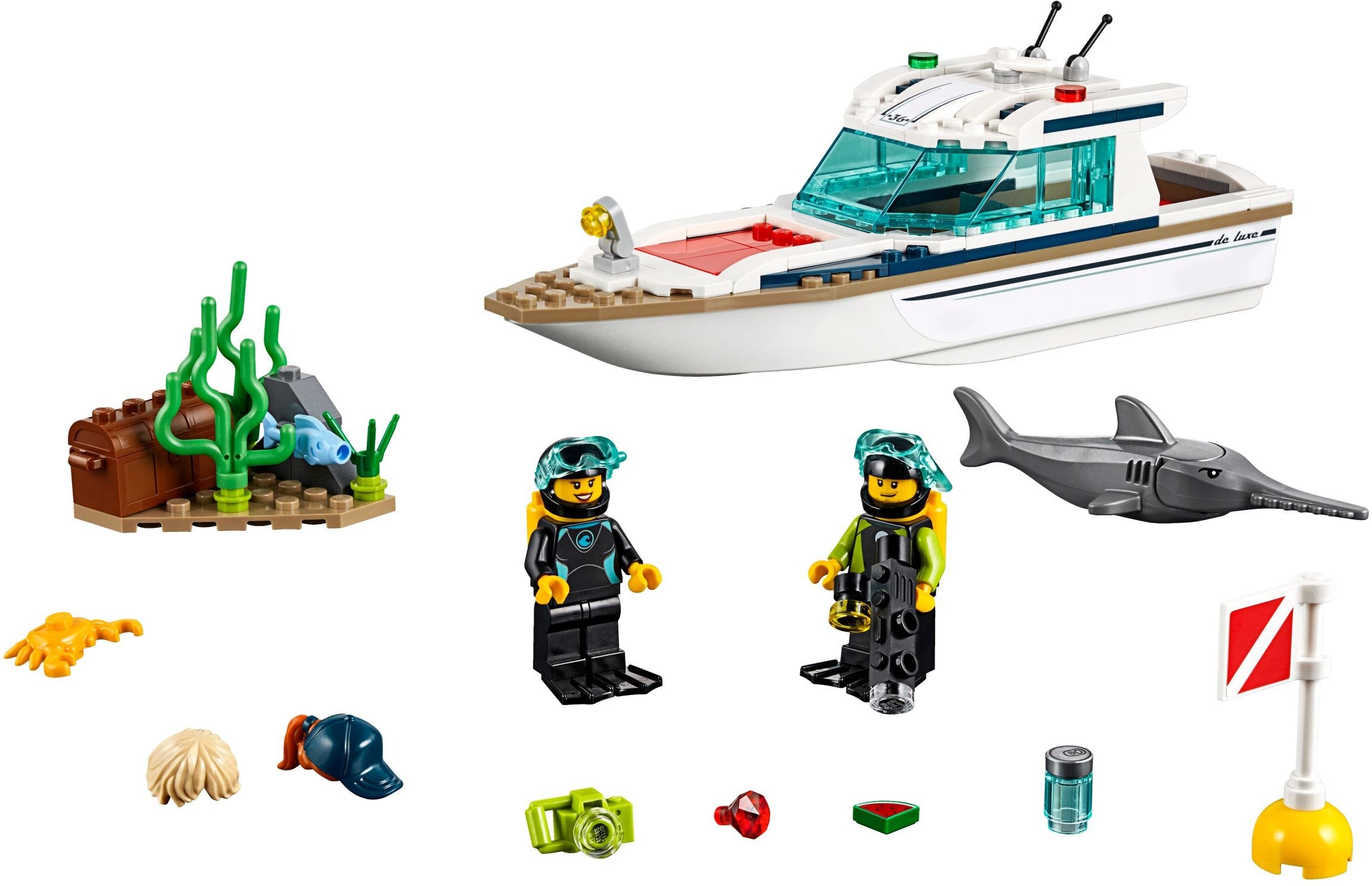 LEGO City Yacht de plongée 60221