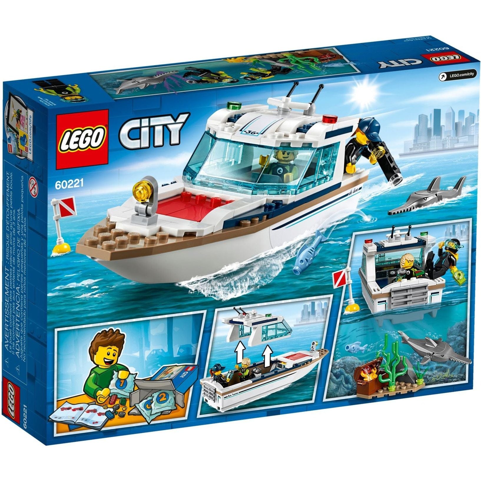 LEGO City Tauchyacht 60221