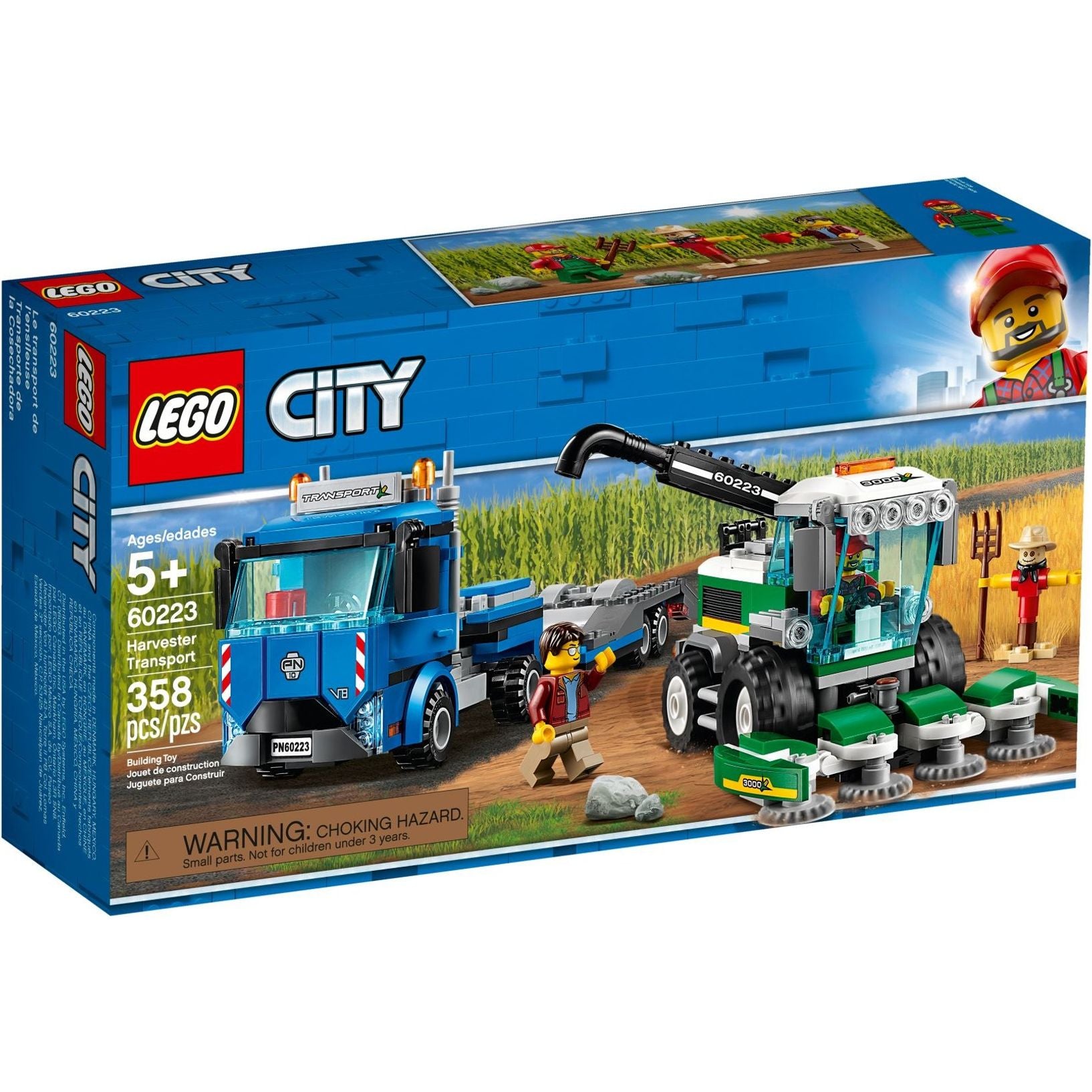 LEGO City Le transporteur de moissonneuse 60223