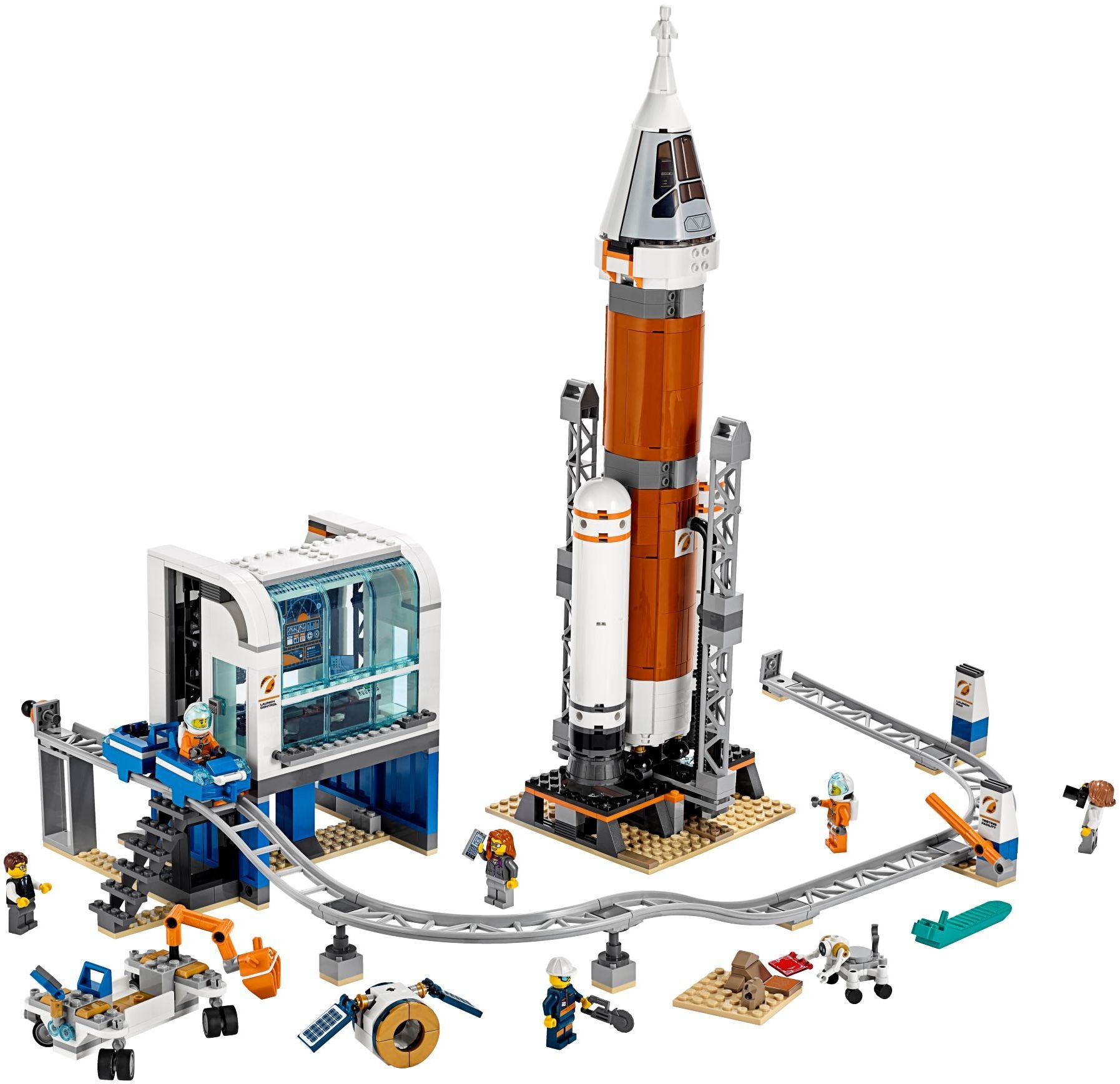 LEGO City Weltraumrakete mit Kontrollzentrum 60228