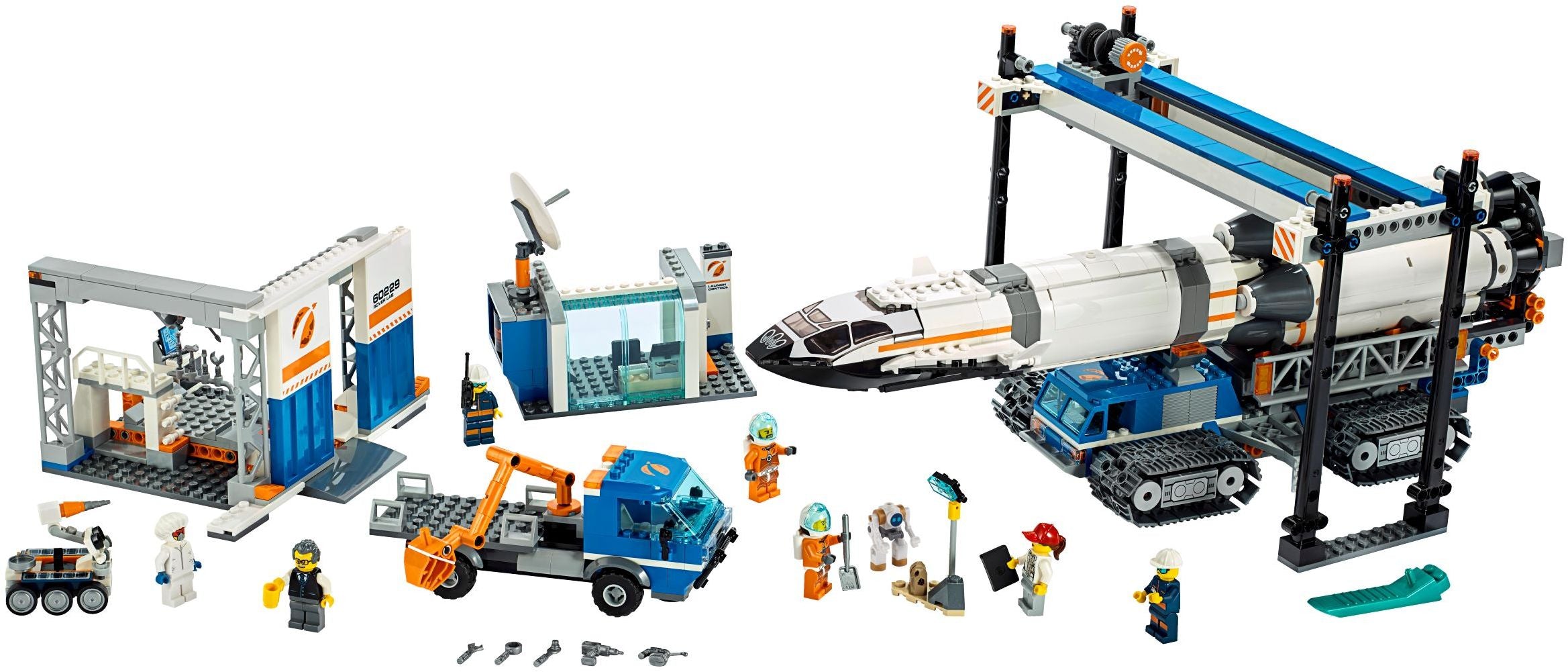 LEGO City Raketenmontage und Transport 60229