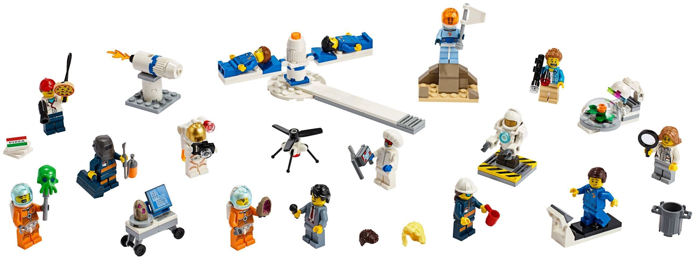 LEGO City Stadtbewohner Weltraumforschung und Entwicklung 60230