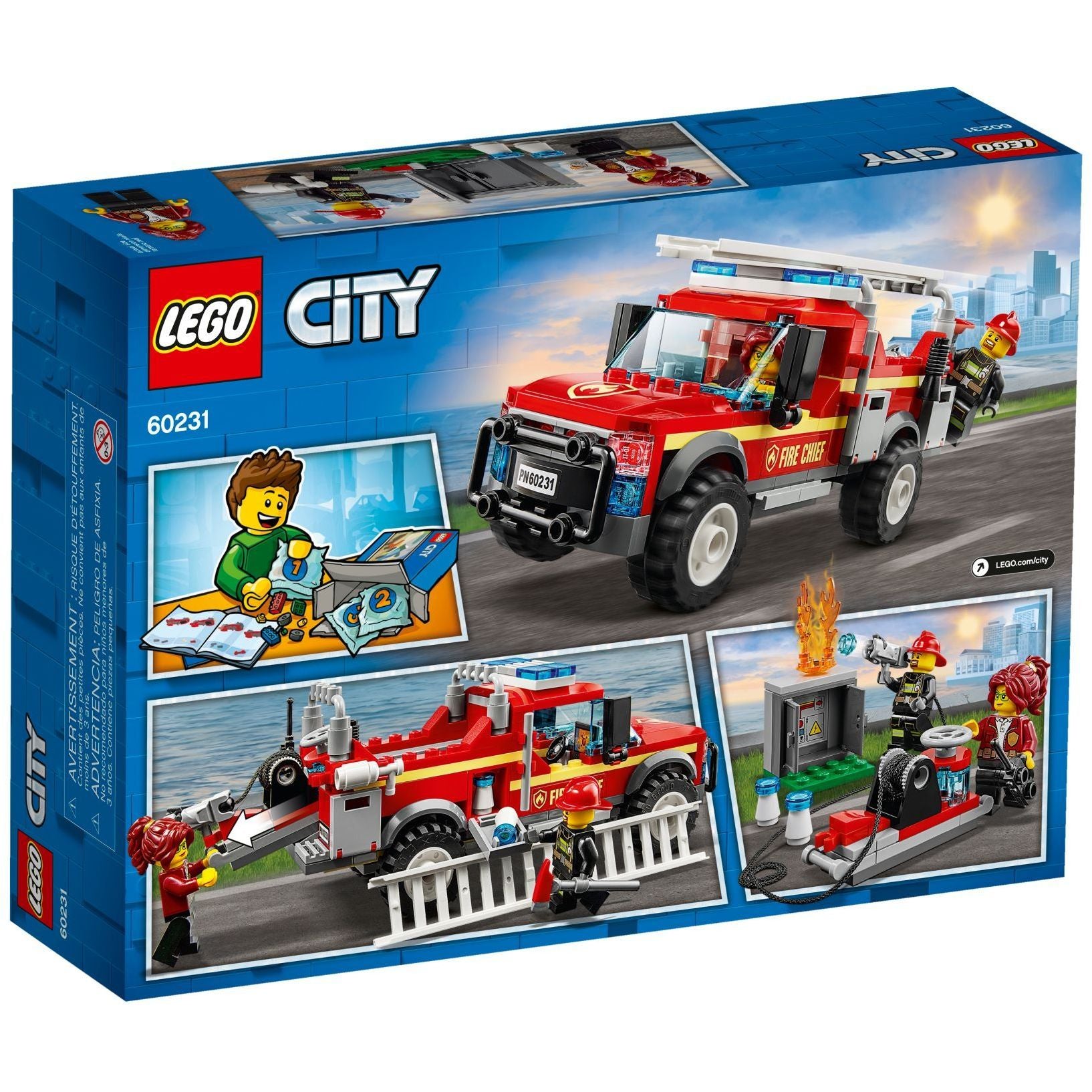 LEGO City Feuerwehr-Einsatzleitung 60231