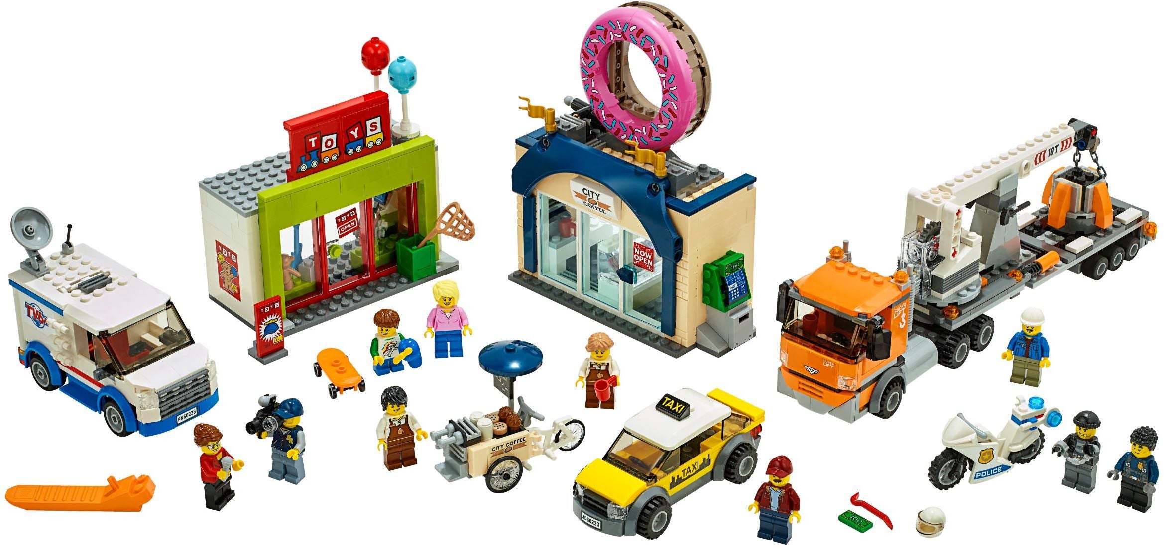 LEGO City Grosse Donut Shop Eröffnung 60233