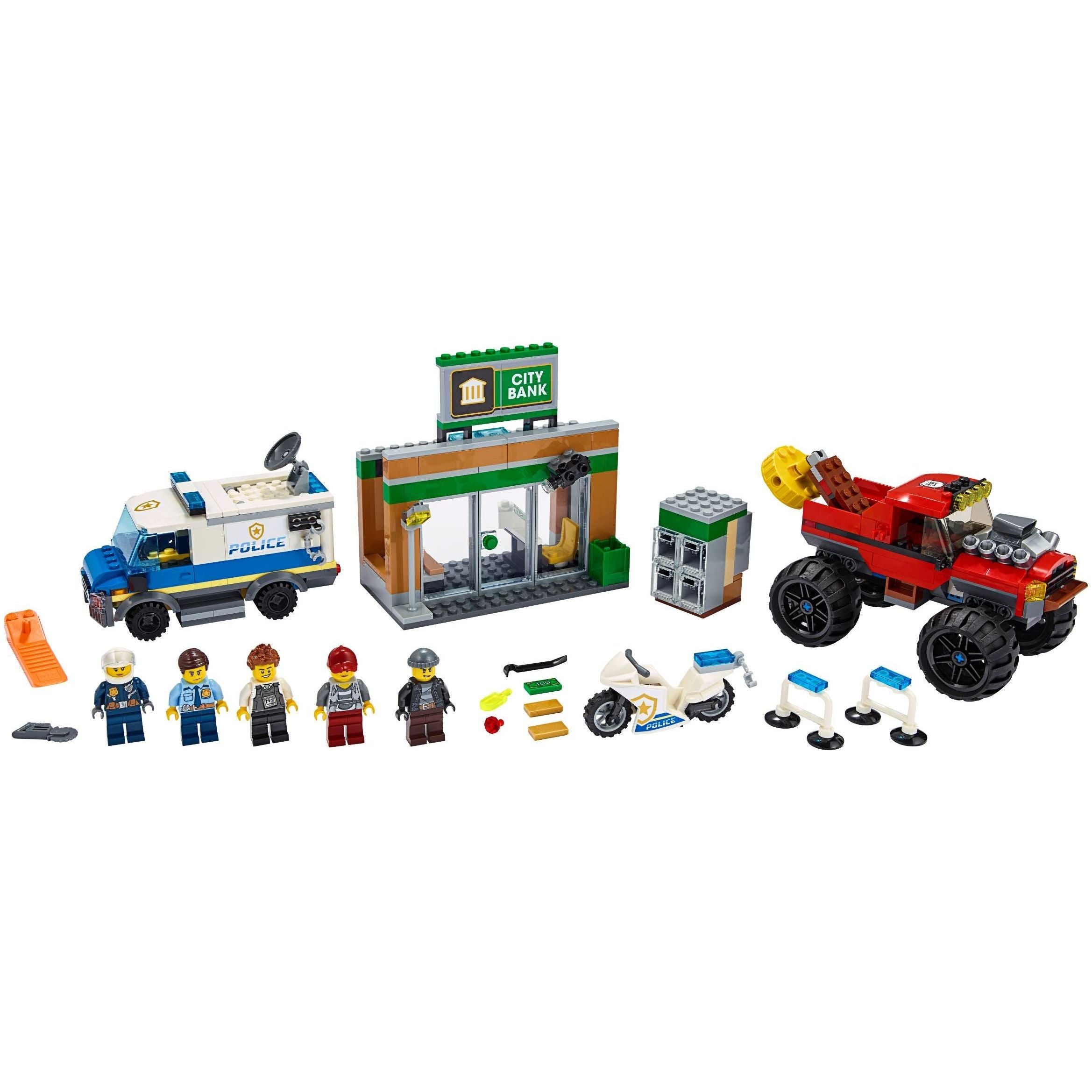 LEGO City Raubüberfall mit dem Monster-Truck 60245
