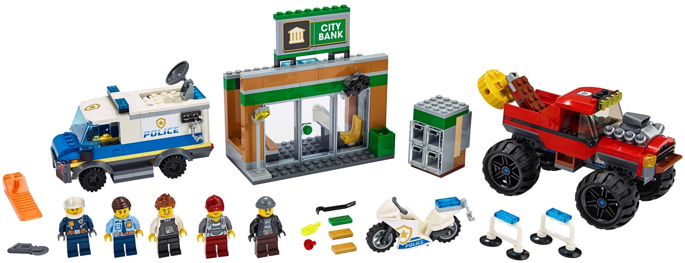 LEGO City Raubüberfall mit dem Monster-Truck 60245