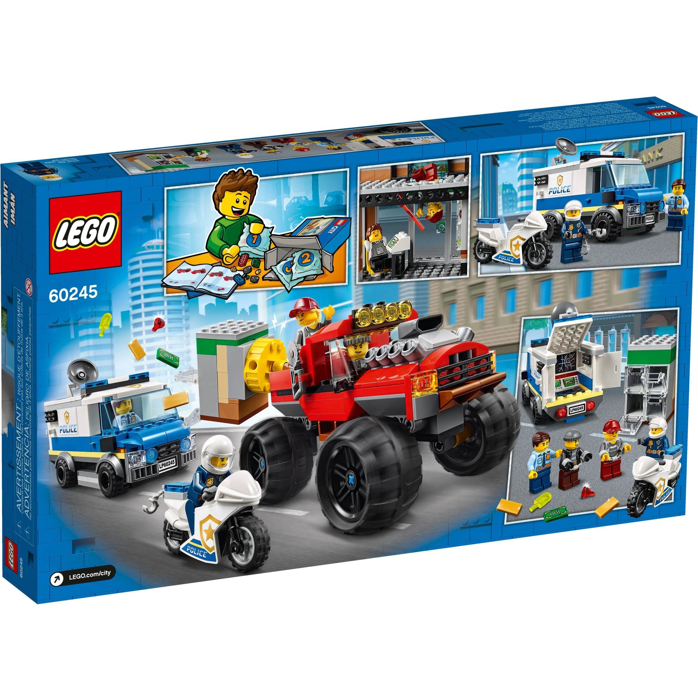 LEGO City Raubüberfall mit dem Monster-Truck 60245