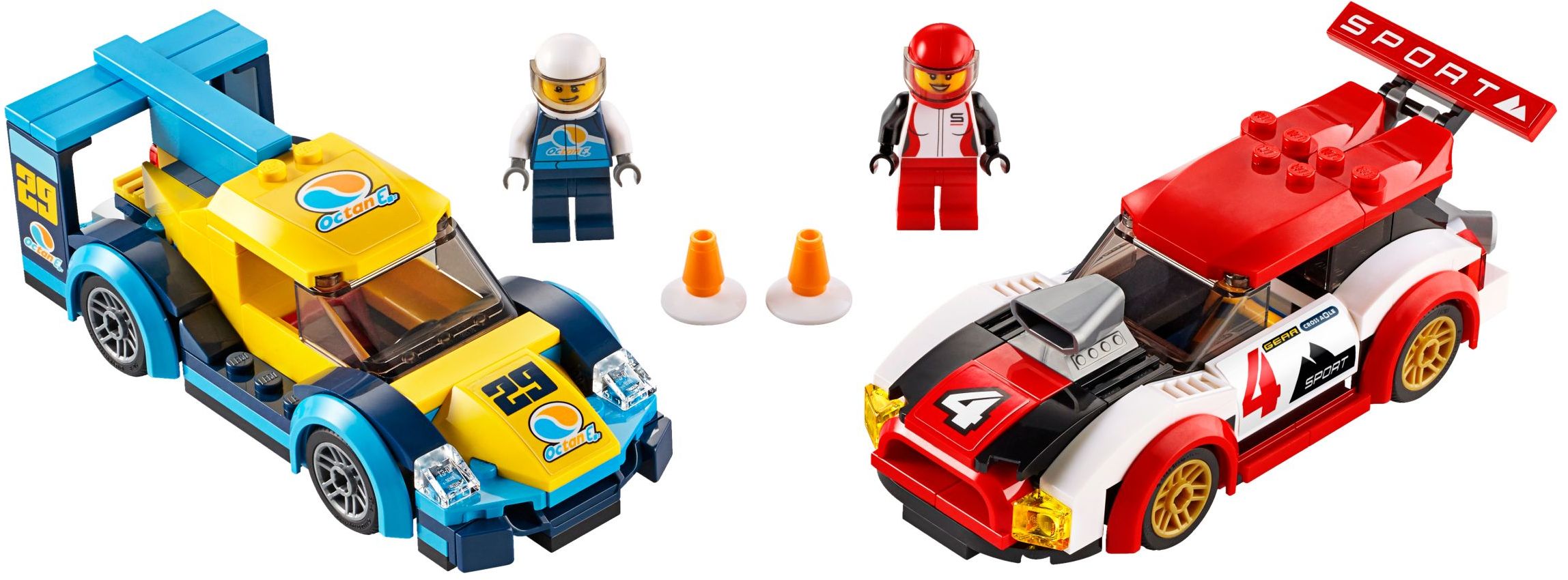 LEGO City Rennwagen-Duell 60256